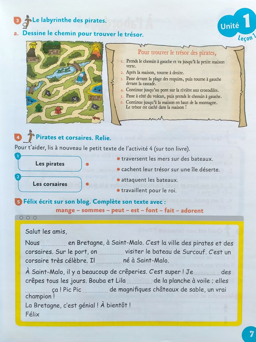 Zigzag 3 A2.1 Cahier d'exercices