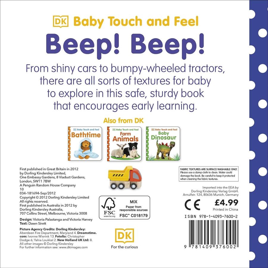 Baby Touch and Feel Beep! Beep!