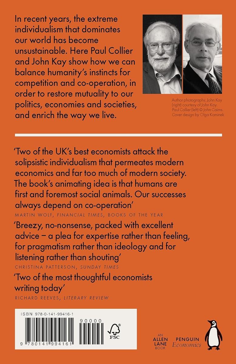 Greed Is Dead Politics After Individualism