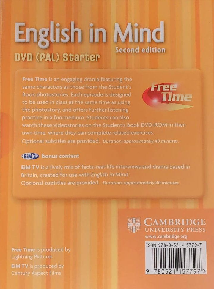 English in Mind  Starter (2nd Edition) DVD