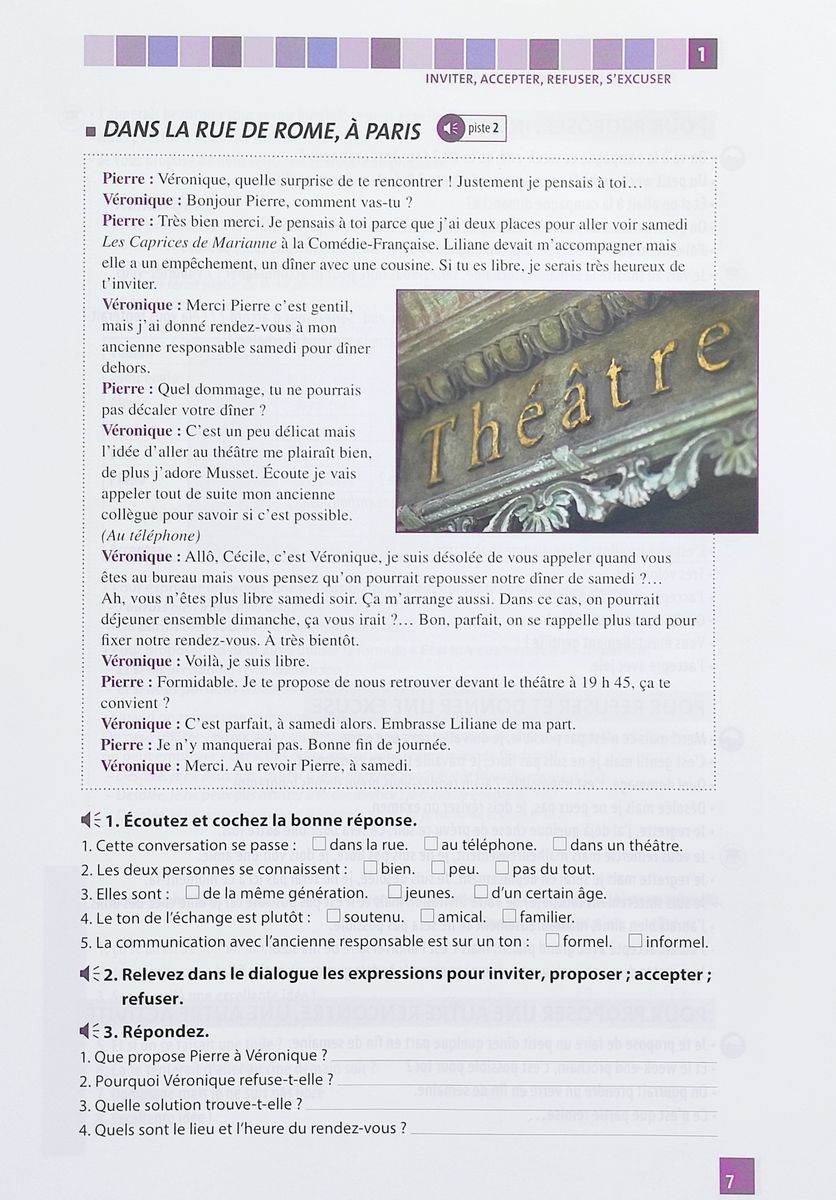 Communication en Dialogues Intermediaire A2-B1 Livre + CD Audio