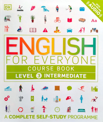 English for Everyone Level 3 Intermediate Course Book with Online Audio