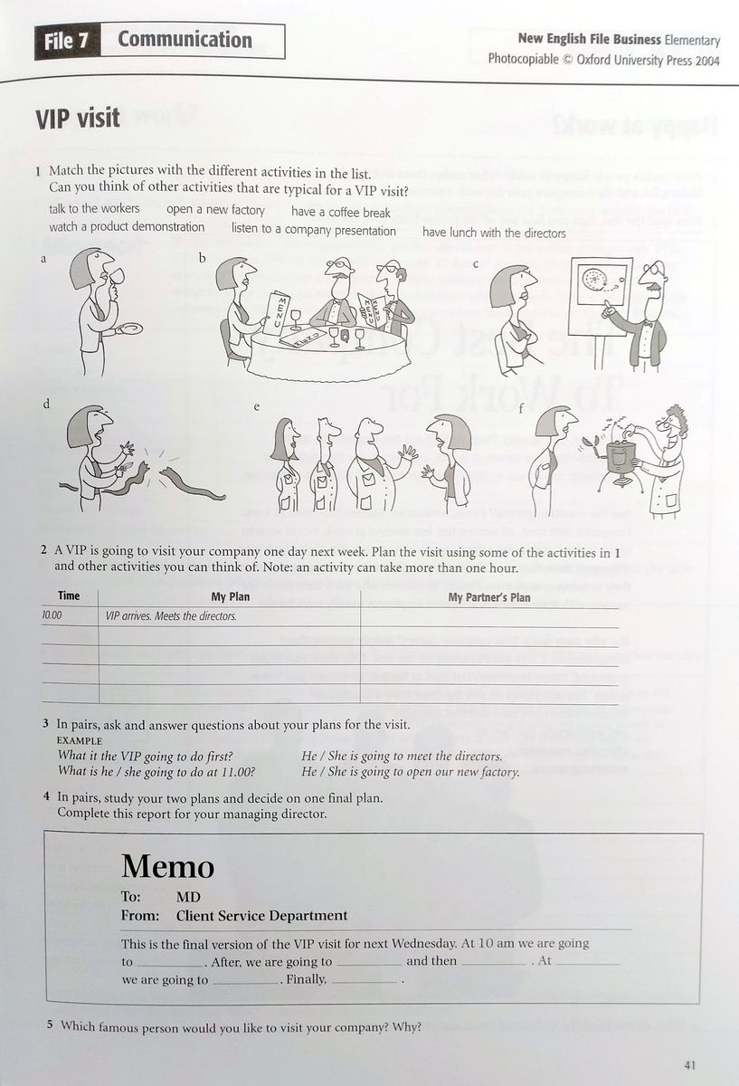 New English  File Elementary Business Resource Book