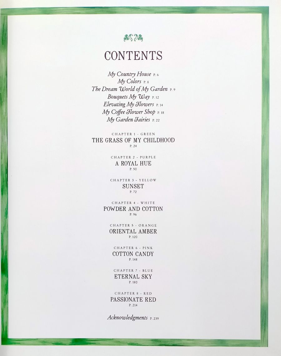 Flower Couture From My Garden to My House