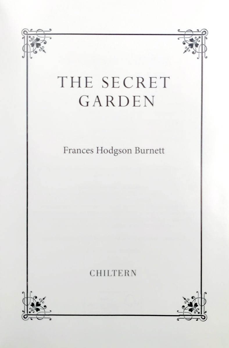The Secret Garden (Chiltern Classic)