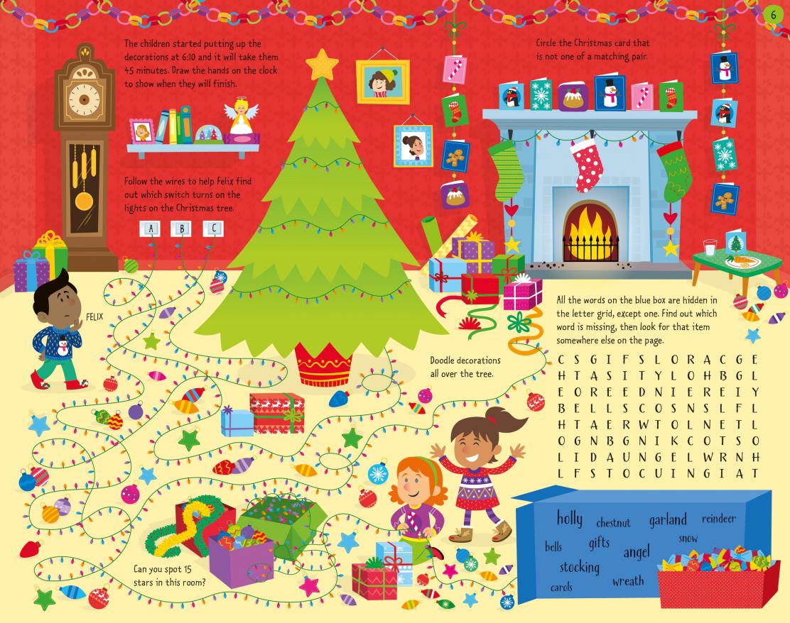 Usborne Christmas Activities