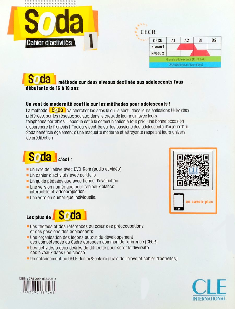 Soda 1 Cahier d'actvittes