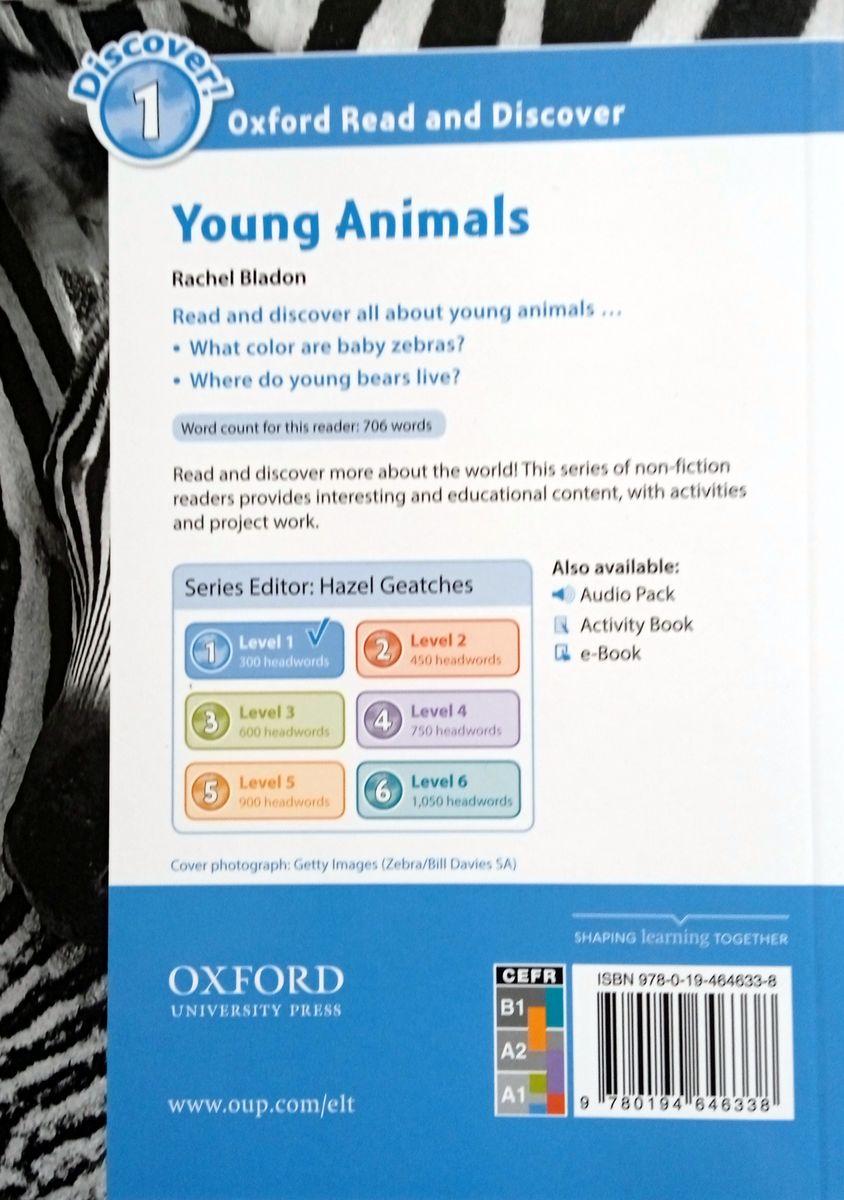 Oxford Read and Discover 1 Young Animals