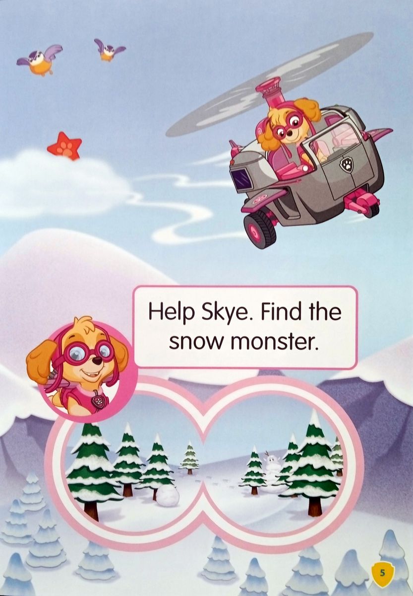 Reading Stars 2 The Snow Monster (PAW Patrol)