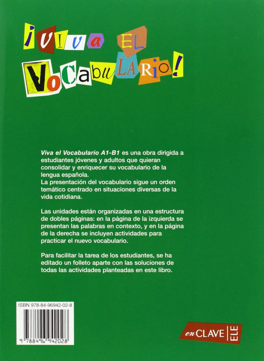 Viva et Vocabulario! iniciacion