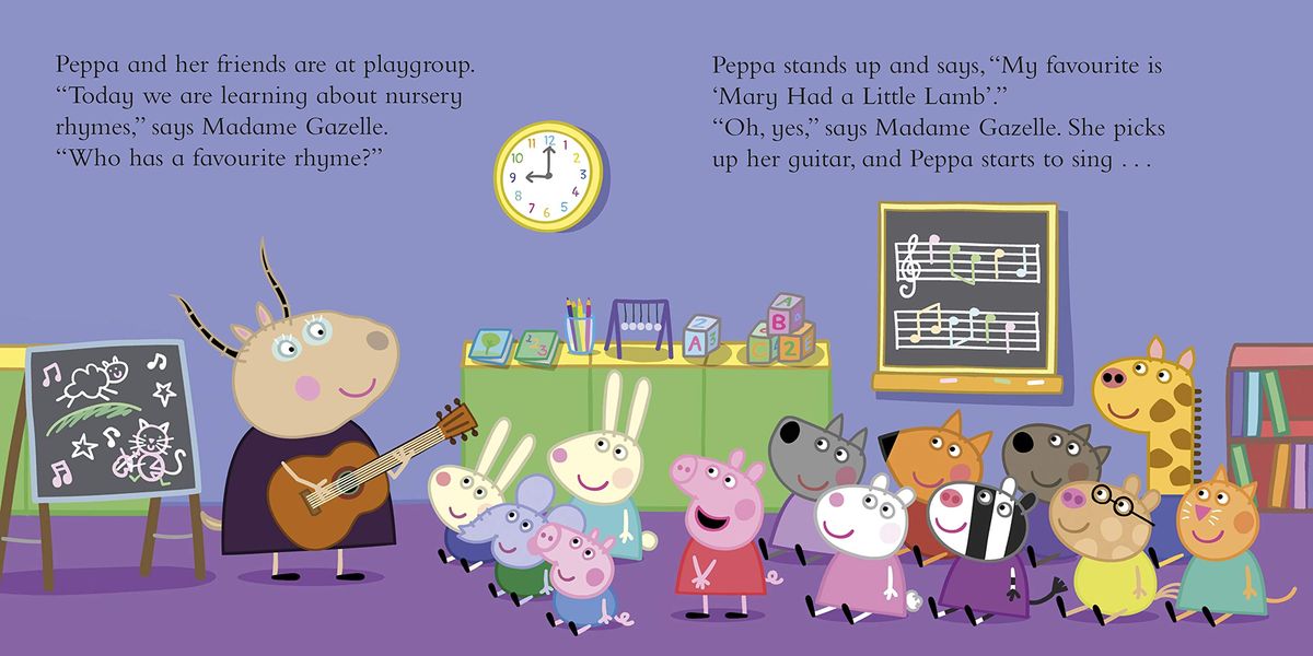 Peppa Pig Nursery Rhymes Singalong Storybook with Audio CD