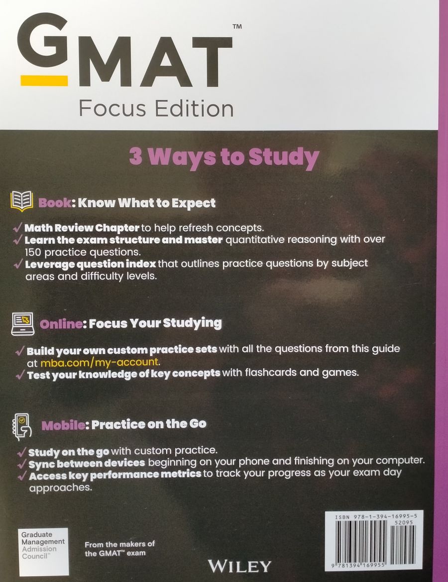 GMAT Official Guide Quantitative Review 2023-2024 Focus Edition