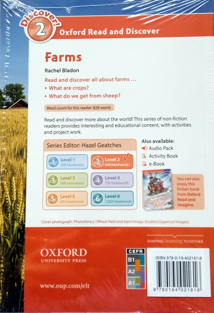 Oxford Read and Discover 2 Farms with Audio Download (access card inside)