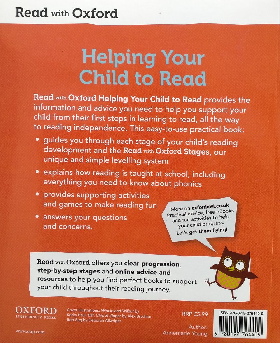 Read with Oxford Helping Your Child to Read Practical advice and top tips