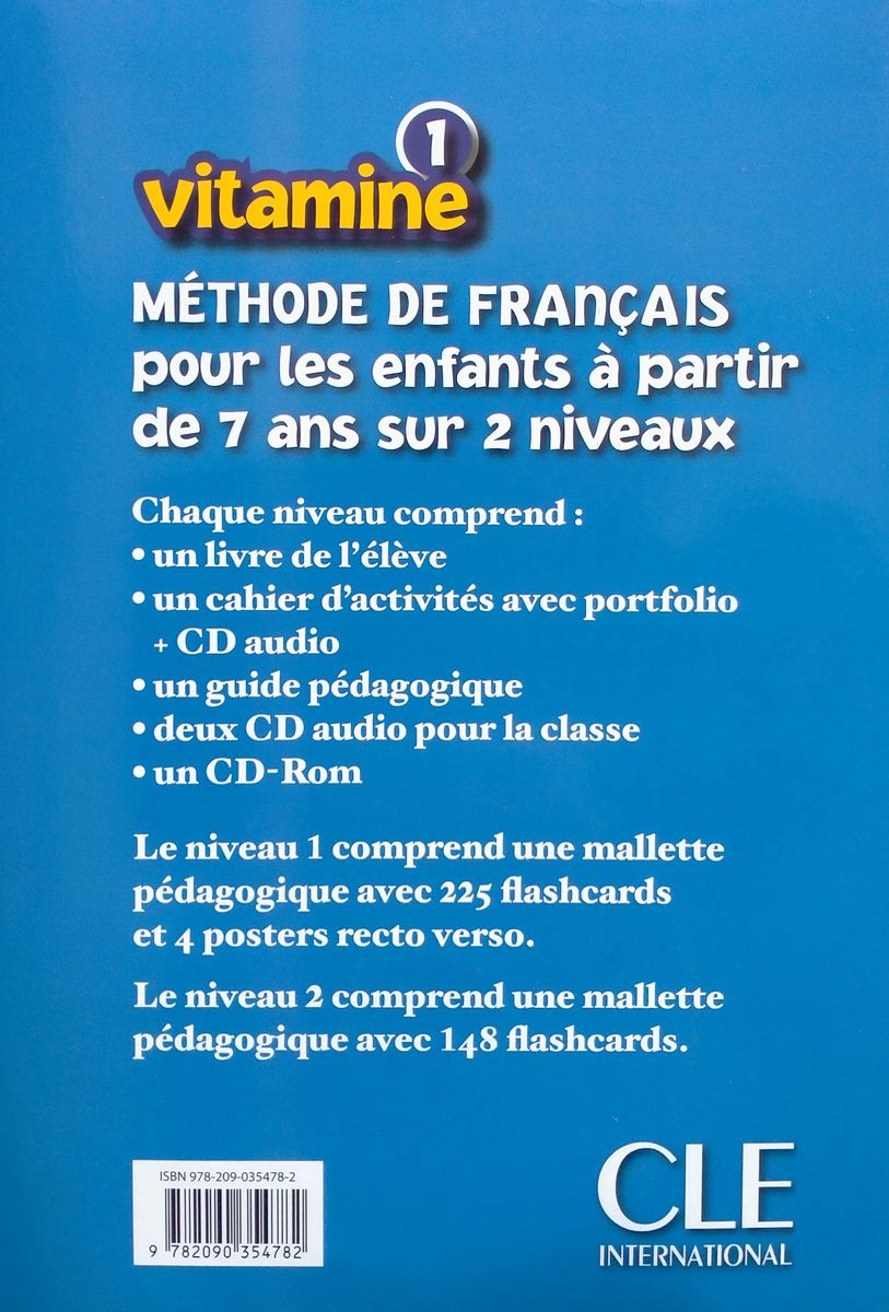 Vitamine 1 Cahier d'exercices + CD audio