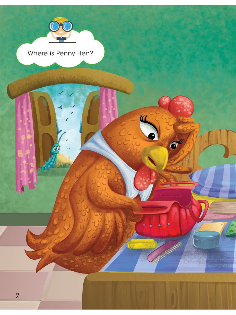 Short Tales 1 Penny Hen Goes Away Student's Book with Digibook