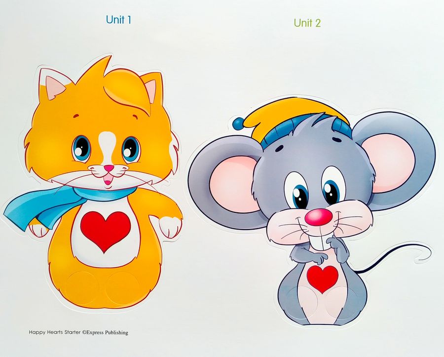 Happy Hearts  Starter Pupil's Book with Stickers, Press Outs & Multi-ROM