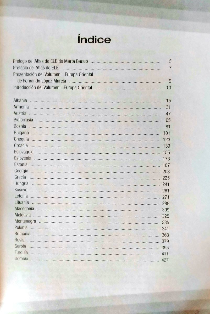 Atlas De ELE - Geolinguistica Del Espanol En El Mundo I Europa Oriental
