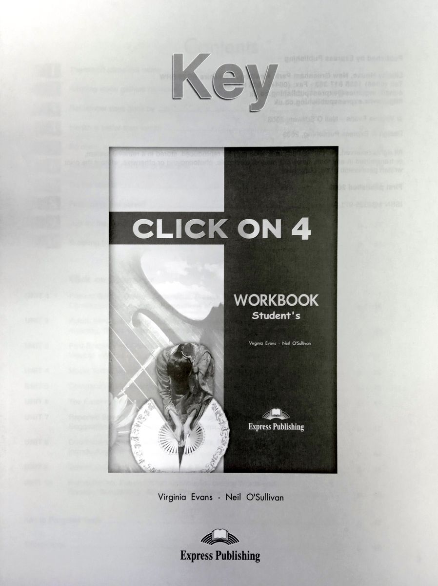 Click On 4 Workbook Key купить недорого в интернет-магазине - RELOD | ISBN  9781843259718