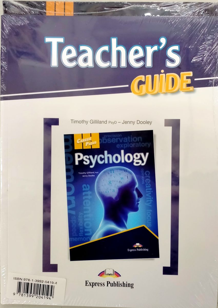 Career Paths Psychology Teacher's Guide, Student's Book with Digibook and Online Audio