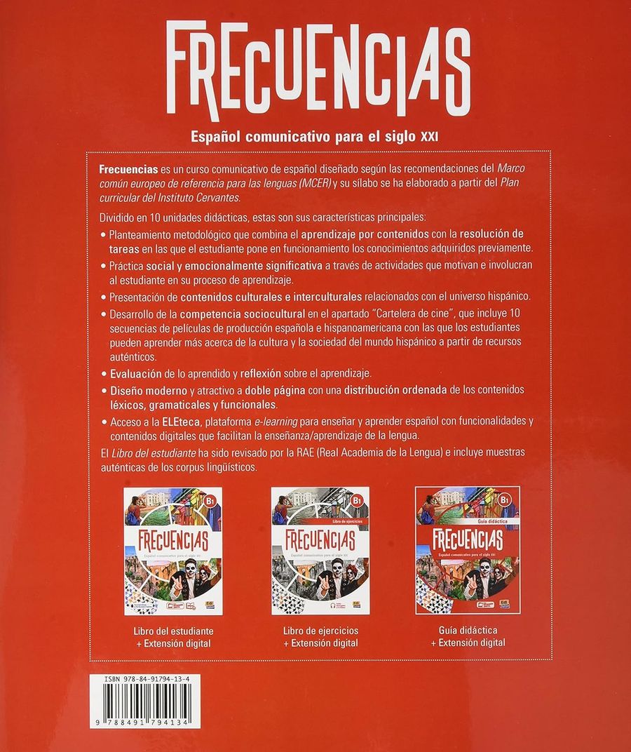 Frecuencias B1 Guia didactica + Extension digital