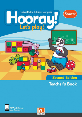 Hooray Let's Play (2nd edition) Starter Teacher's Book with Digital + App + e-zoneKids