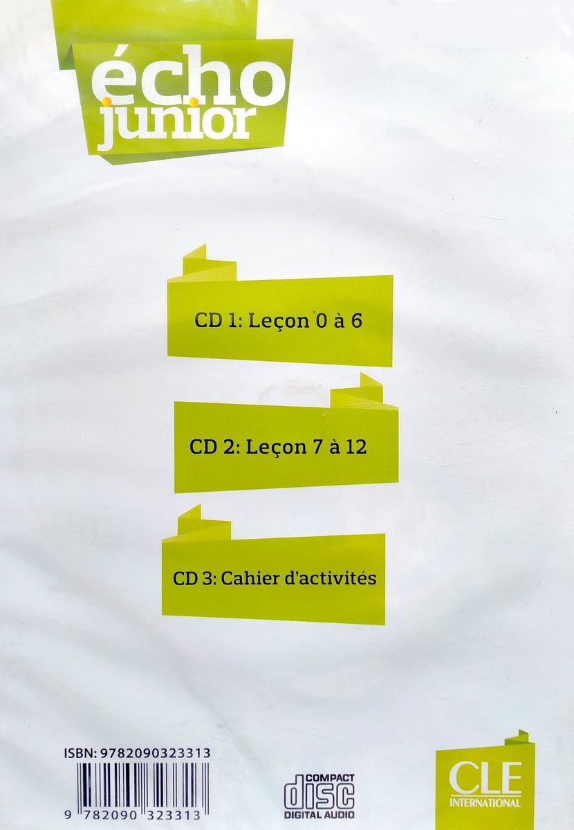 Echo Junior A1 CD Audio collectifs