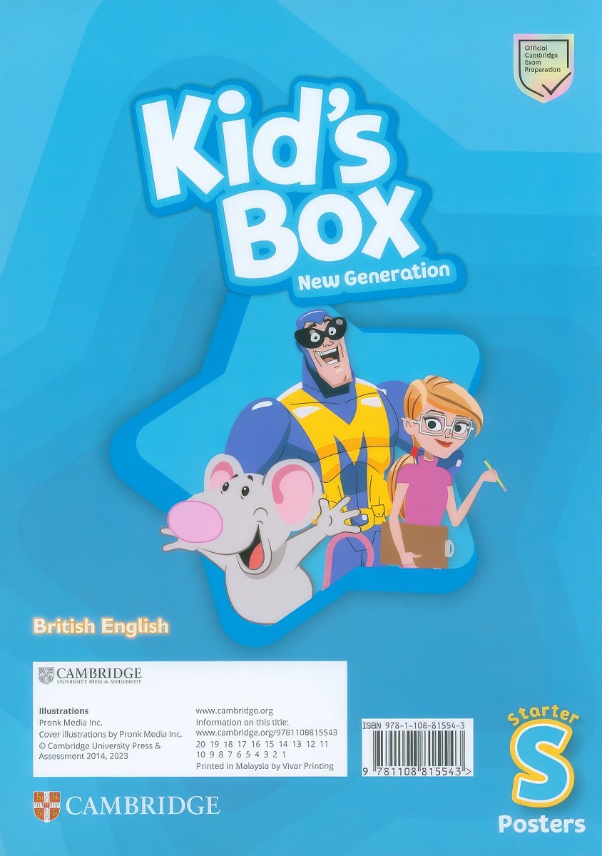 Kid's Box New Generation Starter Posters British English