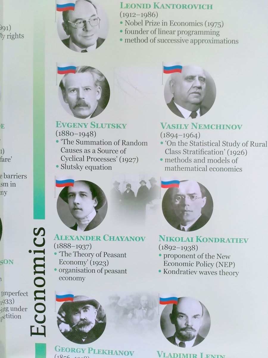 Плакат Economics, Finance and Business in Russia and Great Britain