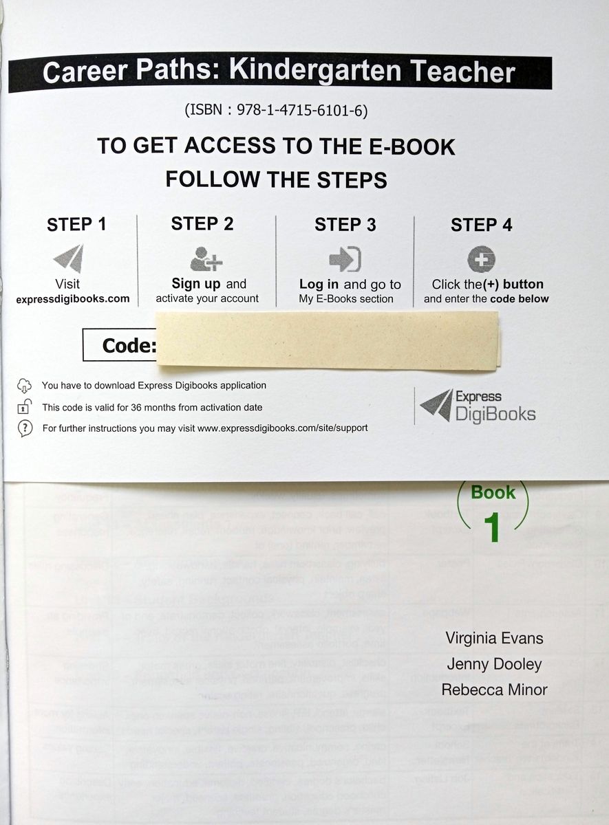Career Paths Kindergarten Teacher Teacher's Guide, Student's Book with Digibook and Online Audio