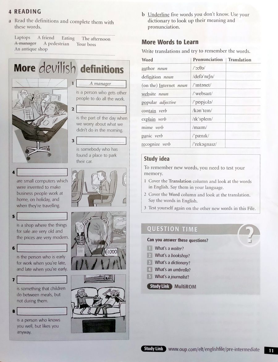 New English  File Pre-Intermediate  Workbook without key
