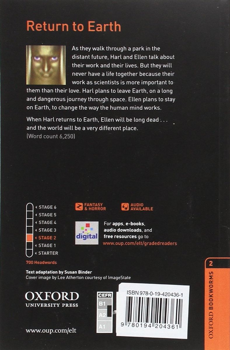 Oxford Bookworms Library 2 Return to Earth with Audio Download (access card inside)