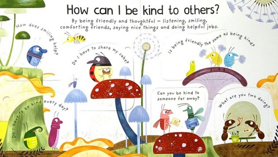 Lift-The-Flap First Questions and Answers How Can I Be Kind