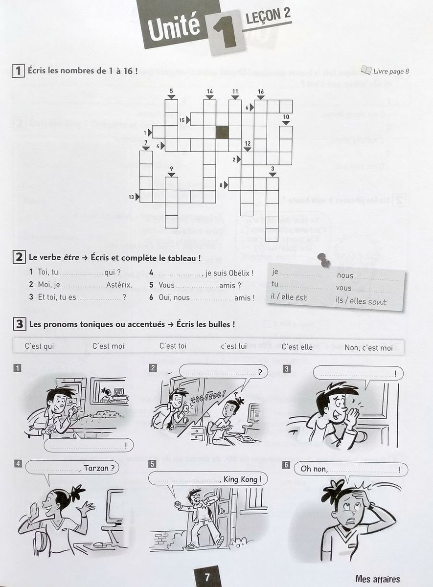Amis et compagnie 1 Cahier