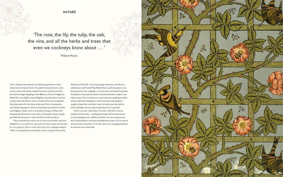 William Morris An Arts & Crafts Coloring Book (V&A Museum)