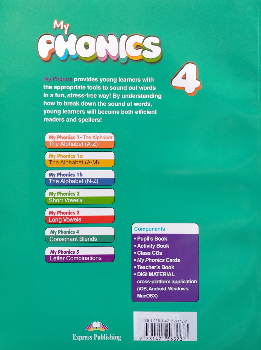 My Phonics 4 Teacher's Book with Cross-Platform Application