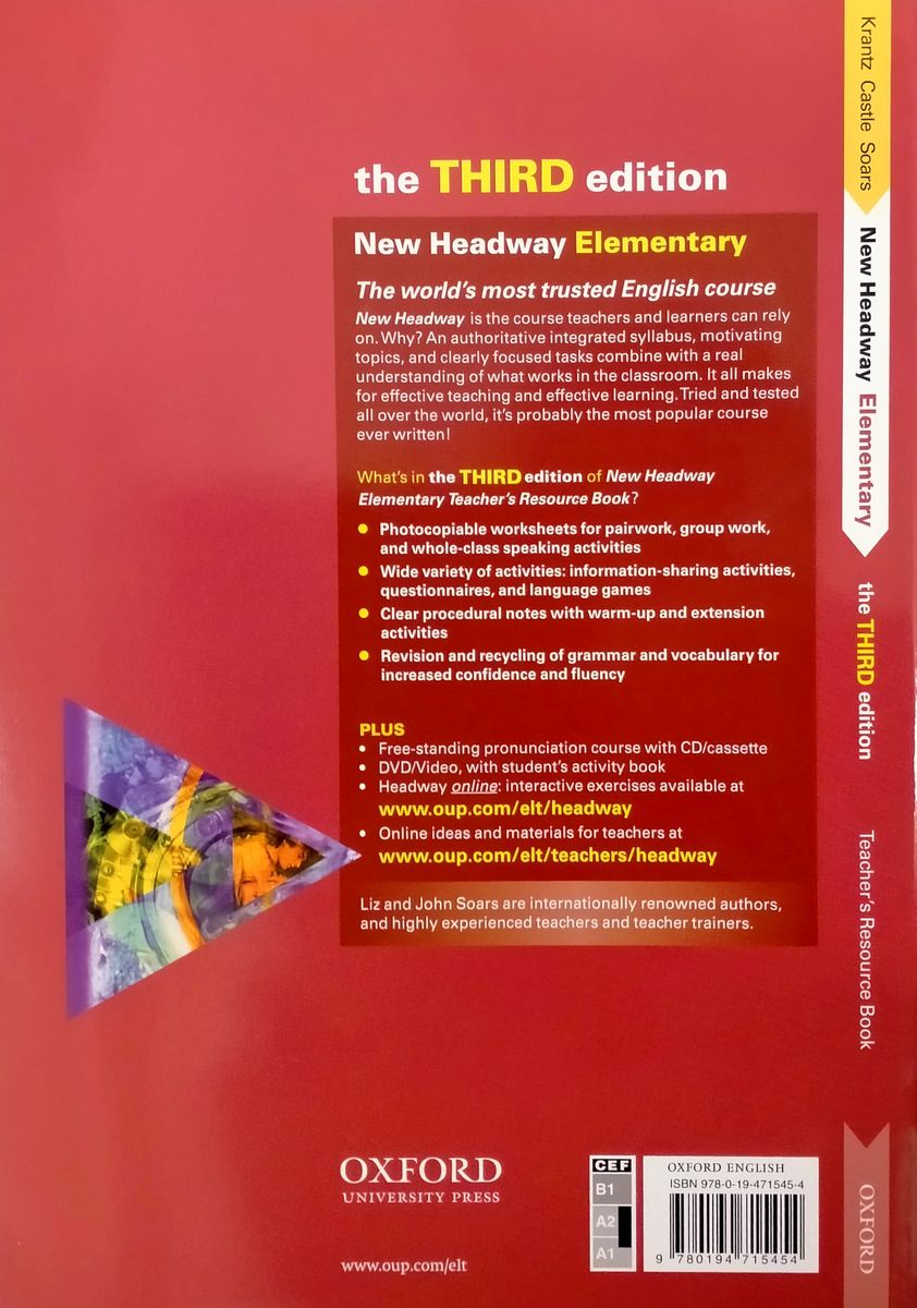 New Headway  Elementary (3rd edition) Teacher's Resource Book
