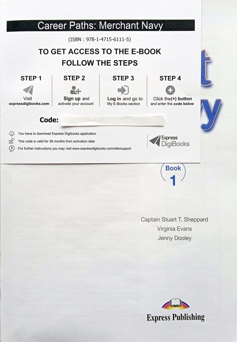 Career Paths Merchant Navy Teacher's Book, Student's Book with Digibook and Online Audio