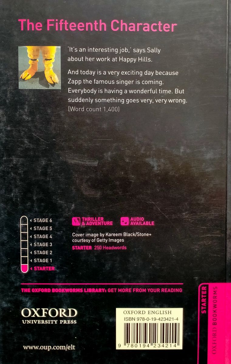 Oxford Bookworms Library  Starter The Fifteenth Character with Audio Download (access card inside)