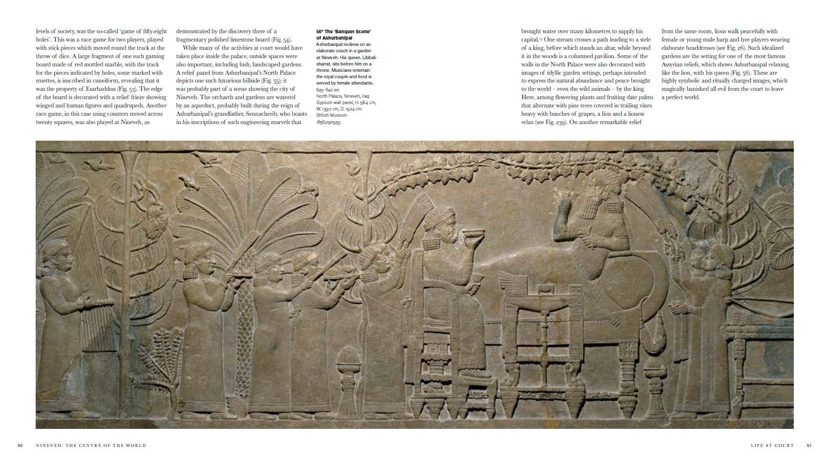 I am Ashurbanipal king of the world, king of Assyria