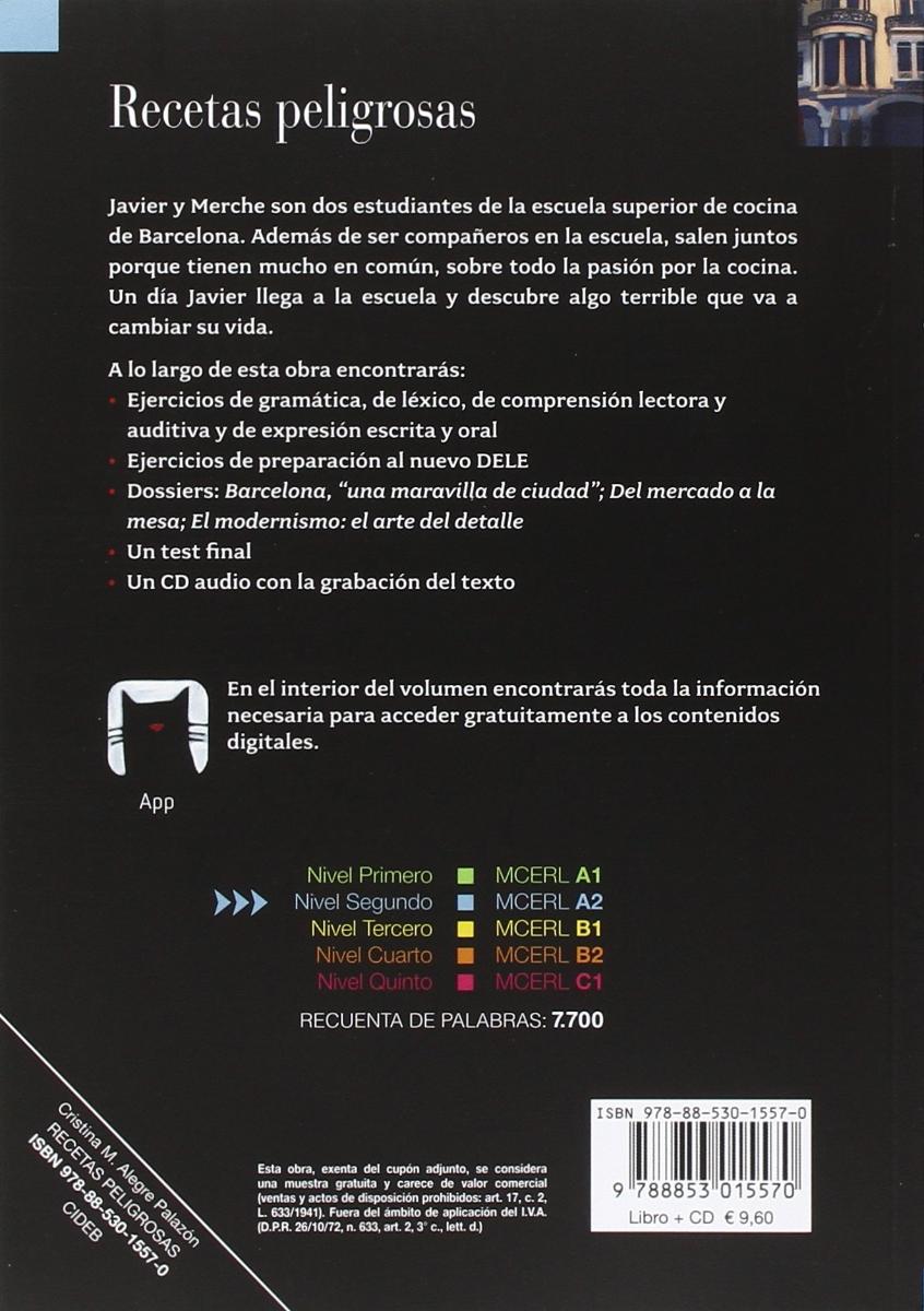 Leer y Aprender A2 Recetas peligrosas + CD