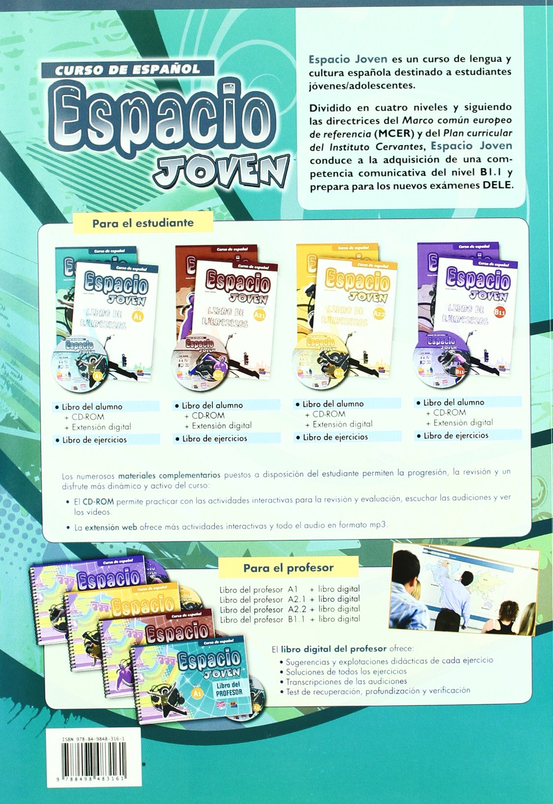 Espacio Joven A1 Libro del alumno + CD-ROM + Extension digital