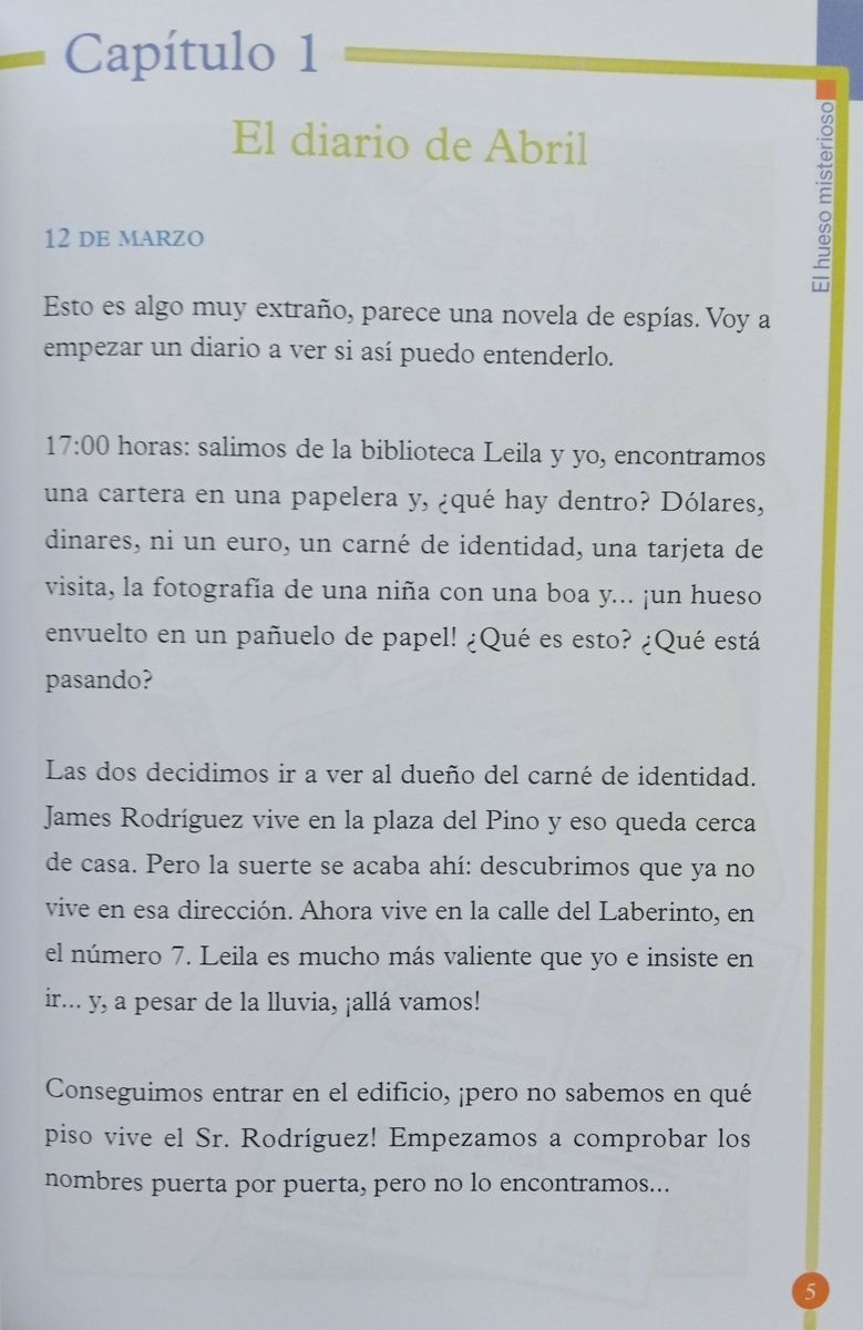 Lecturas Graduadas 1 El Huesto Misterioso