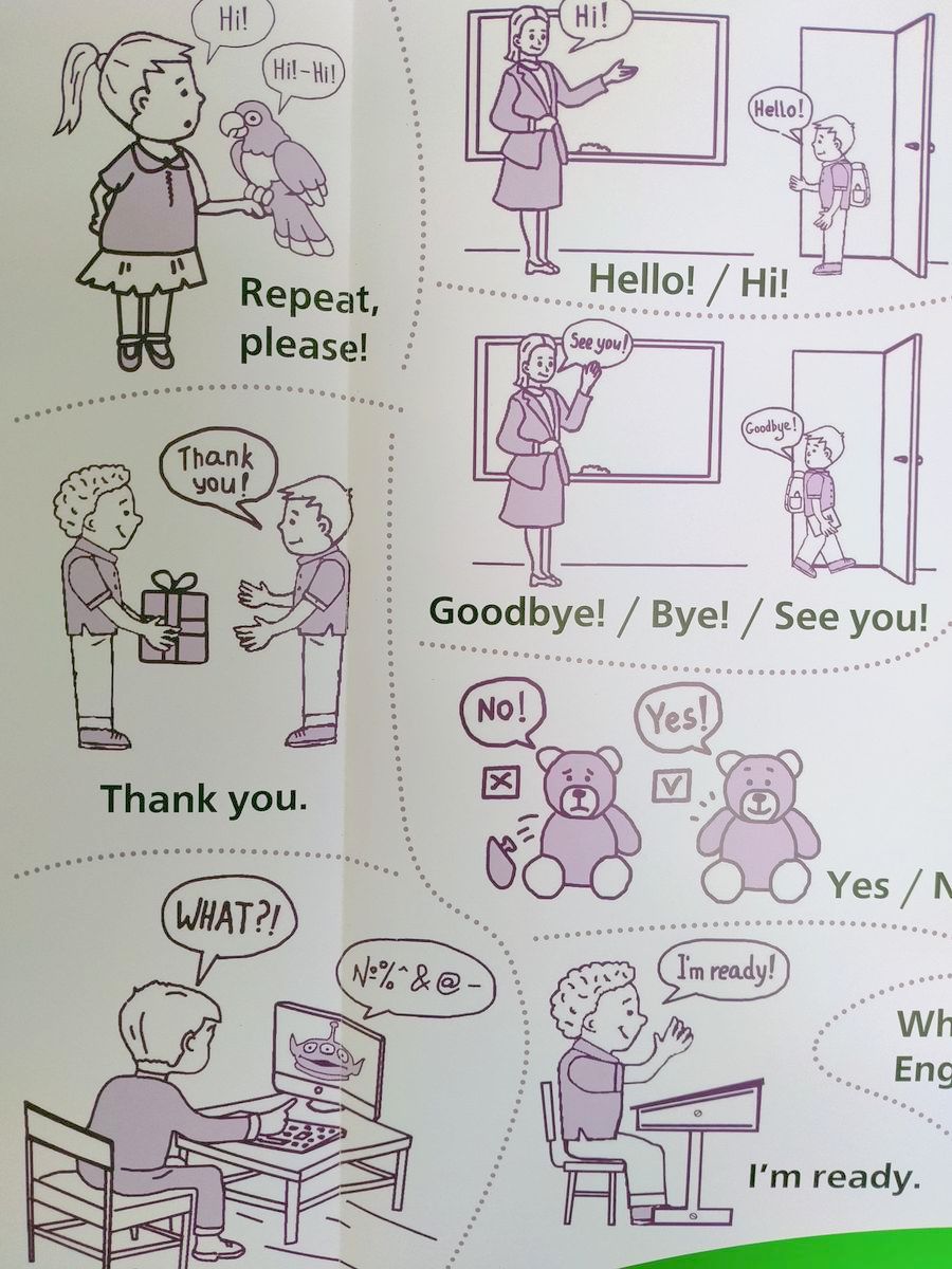 Плакат Classroom English