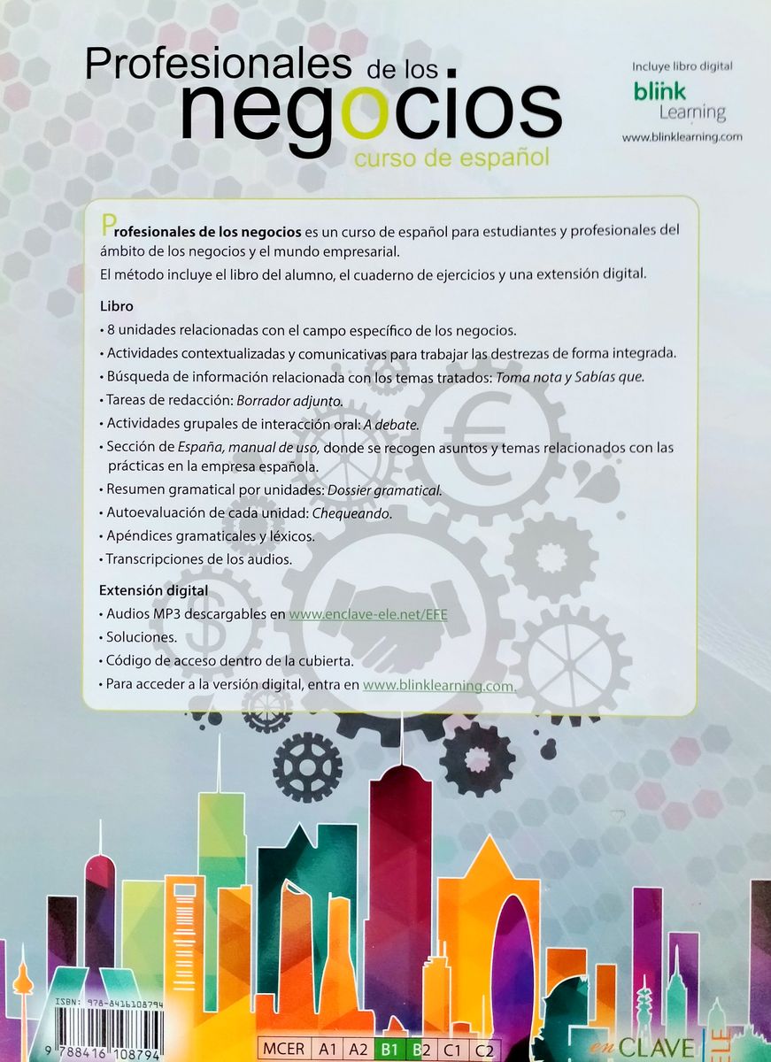 Profesionales de los negocios Libro del alumno B1-B2
