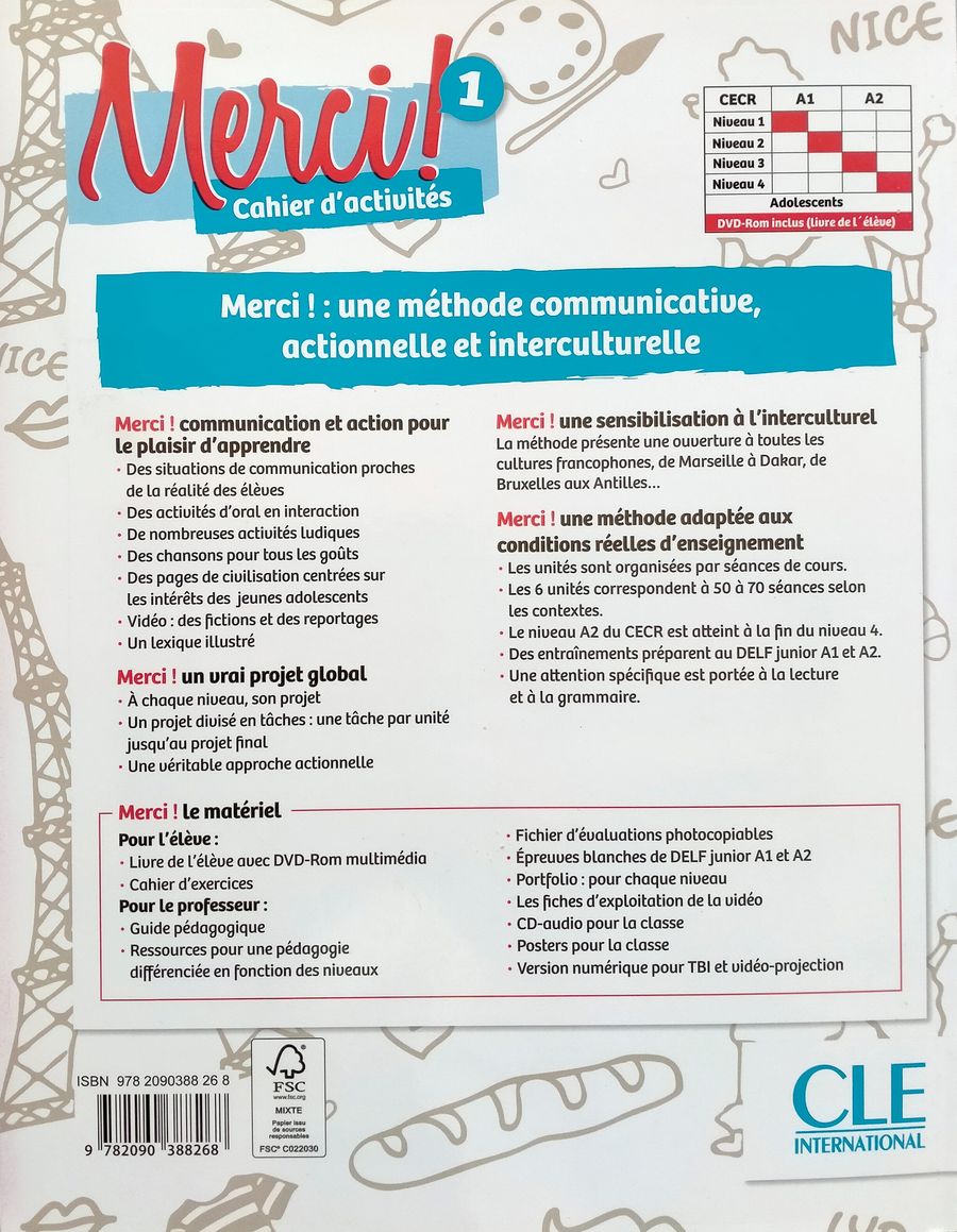 Merci! 1 Cahier d'activites