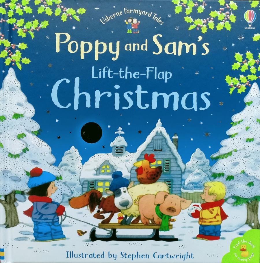 Usborne Farmyard Tales Poppy and Sam's Lift-the-Flap Christmas