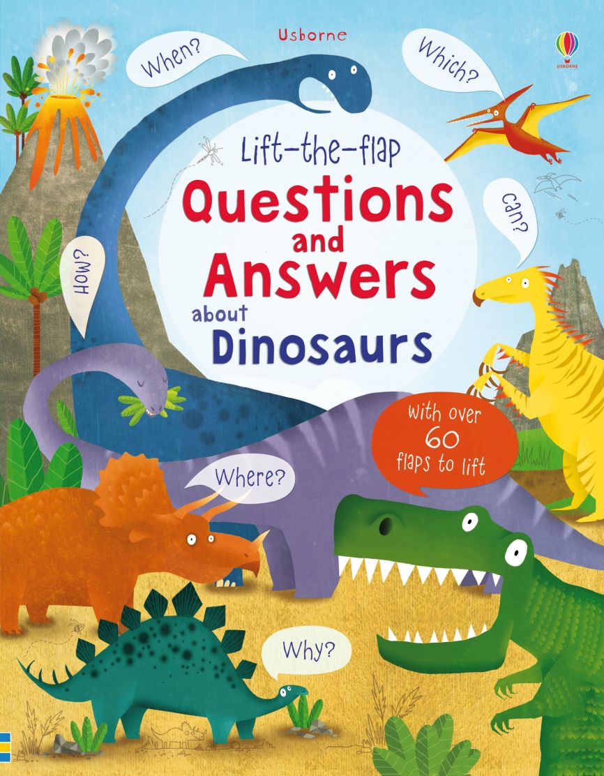 Usborne Lift-the-Flap Questions and Answers Dinosaurs