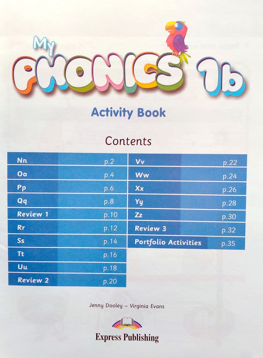 My Phonics 1b The Alphabet Activity Book with Cross-Platform Application