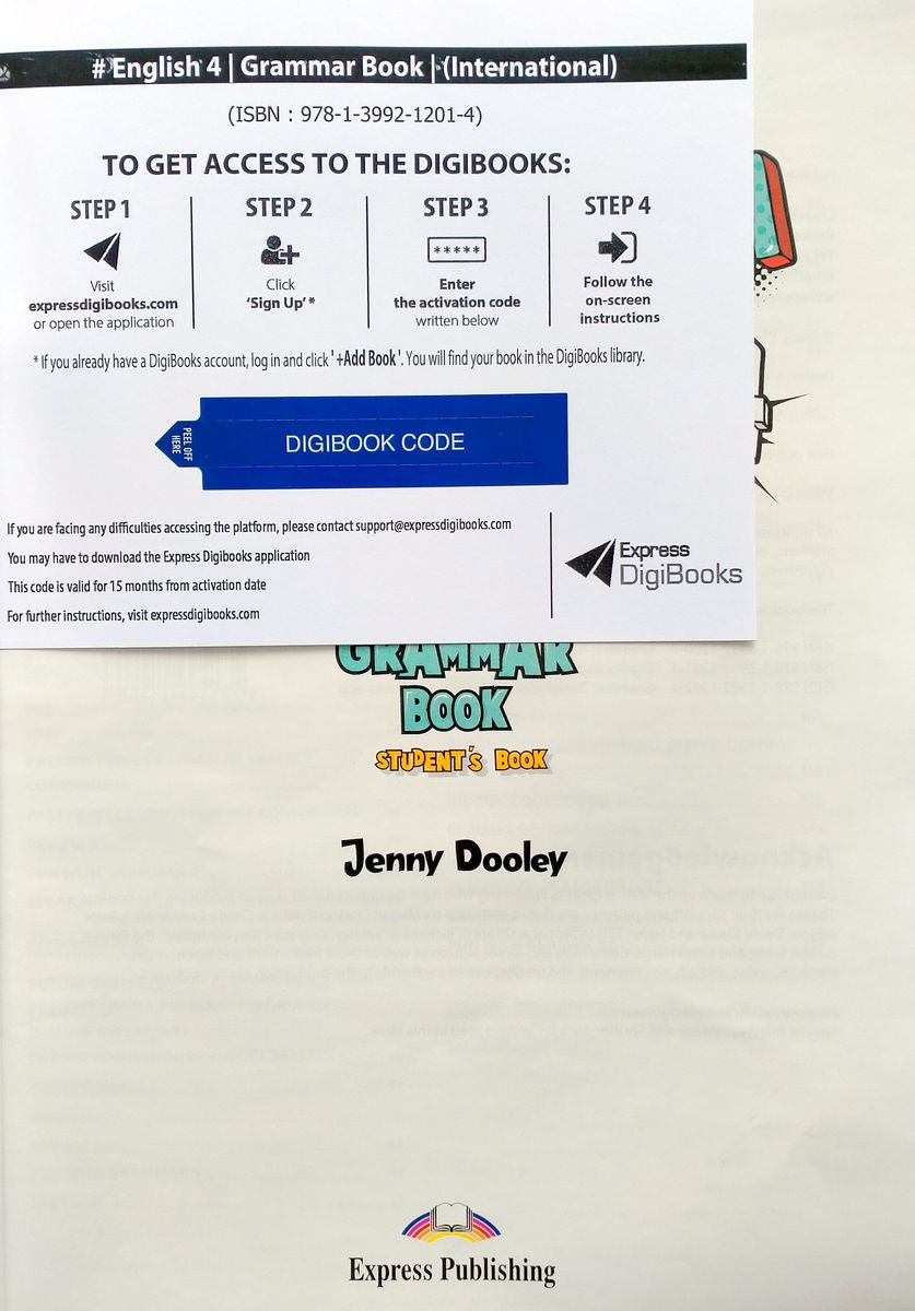 #English 4 Grammar Student's Book with Digibook